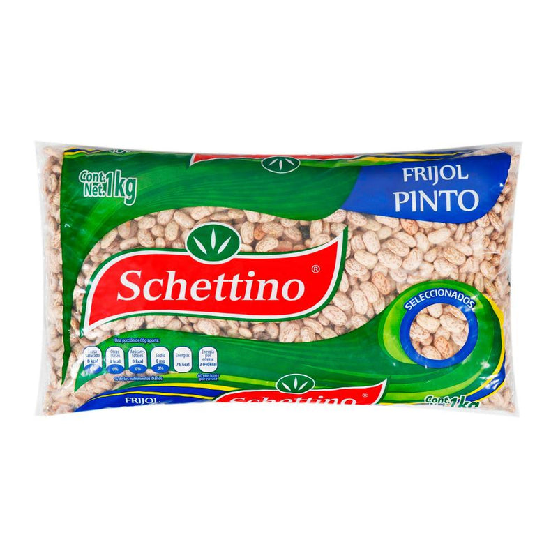 Frijol Pinto Schettino 6 pzas de 1 kg