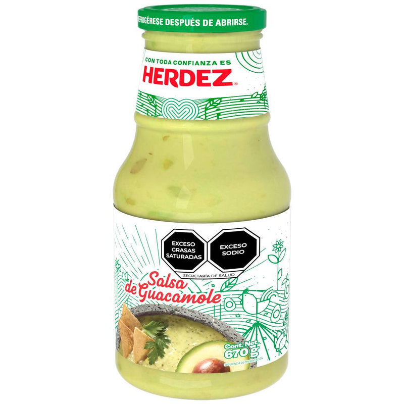 Salsa Herdez Guacamole 670 g