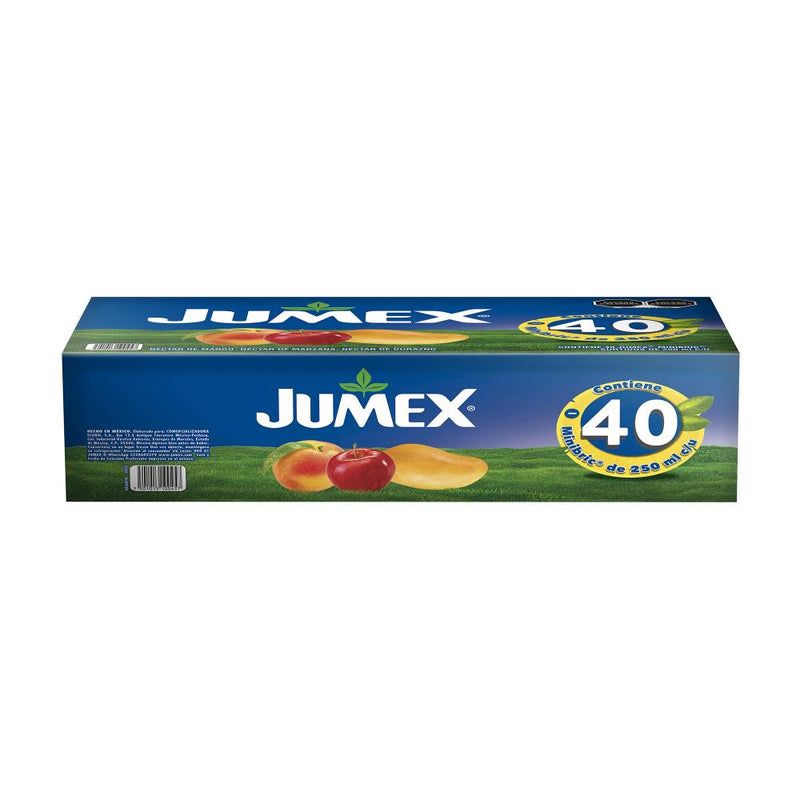 Surtido de Jugos Jumex Minibrick 40 pzas con 250 ml
