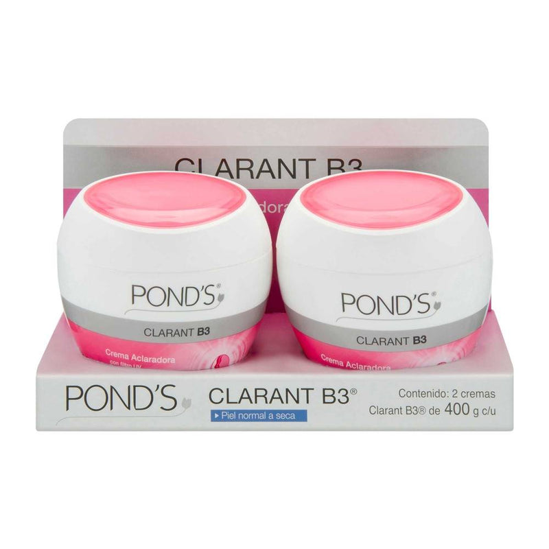 Crema Facial Pond's Clarant B3 2 pzas de 400 g c/u