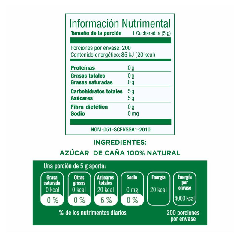 Azúcar Morena Zulka 10 pzas de 1 kg c/u