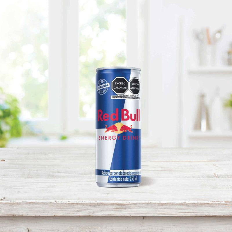 Bebida Energética Red Bull con 8 pzas de 250 ml c/u