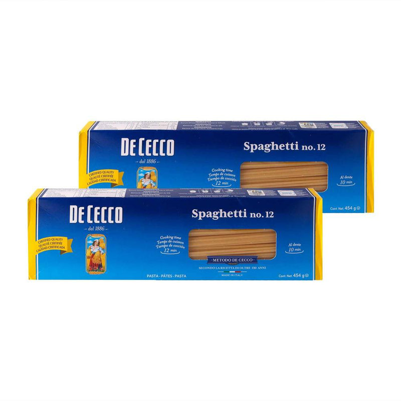 Spaghetti Duo De Cecco Pasta Pasta de 454 g