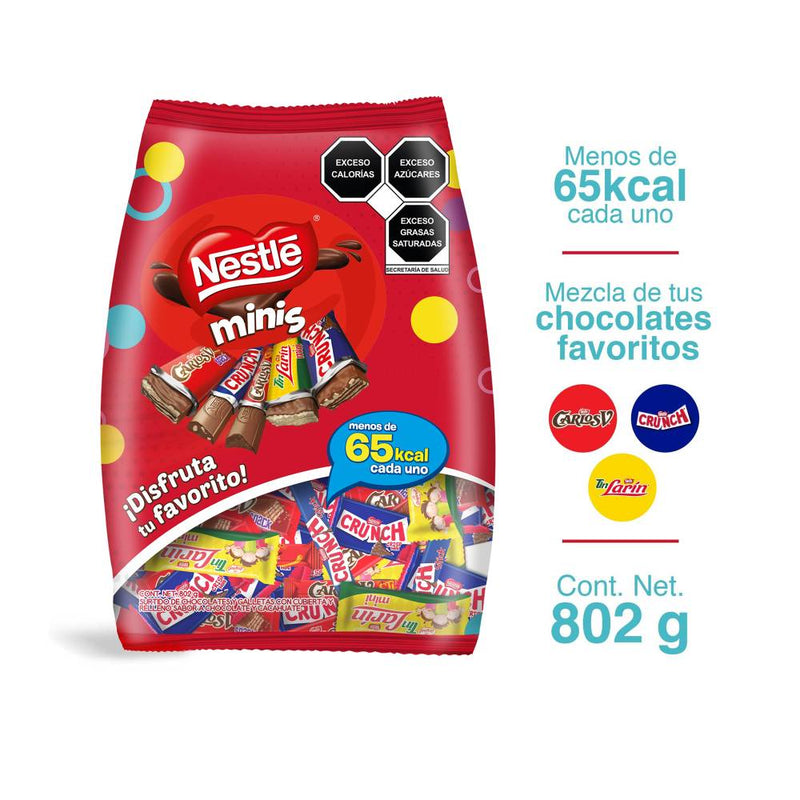 Surtido de Chocolates Nestlé Minis 802 g