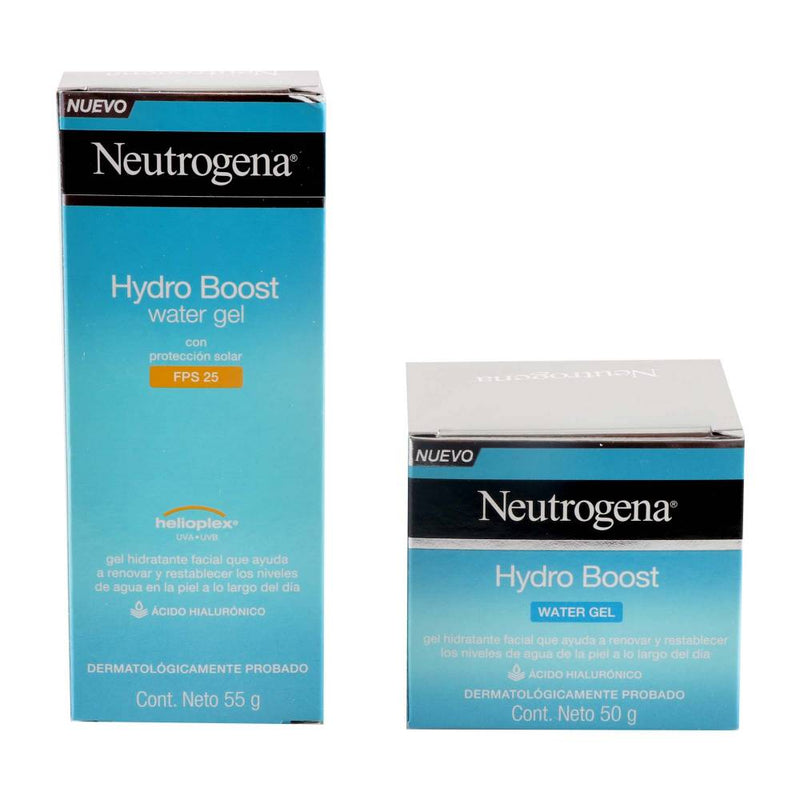 Hidratante Facial Neutrogena Hydroboost 2 pzas