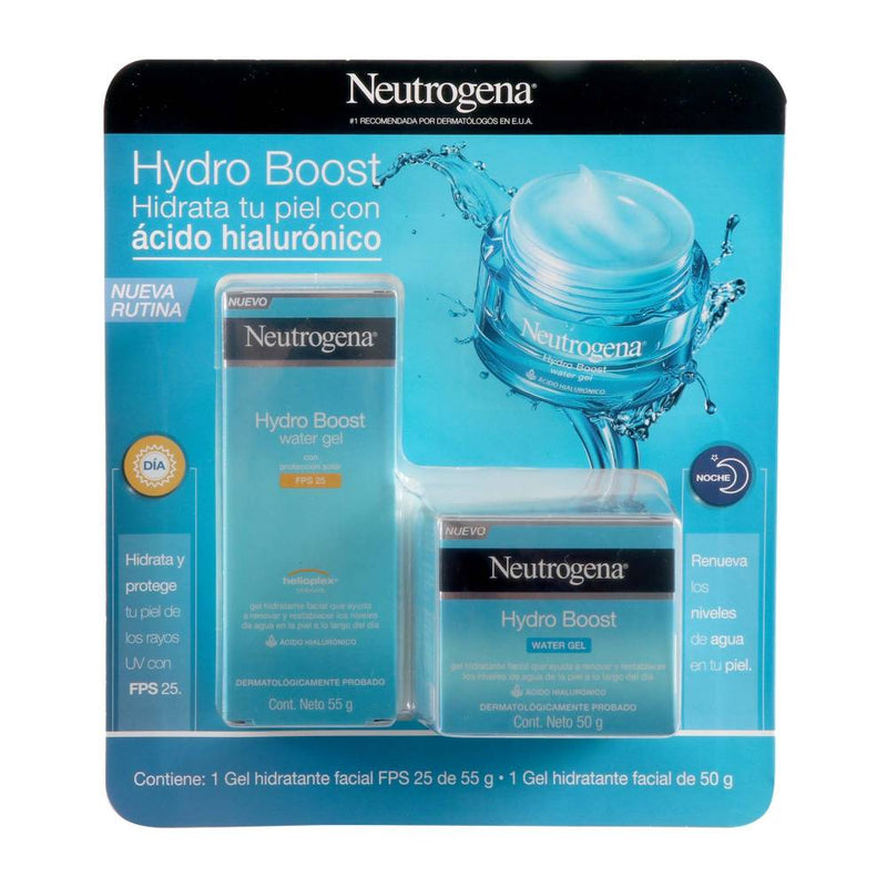 Hidratante Facial Neutrogena Hydroboost 2 pzas