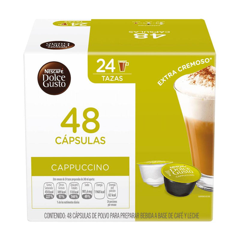 Nescafé Dolce Gusto, 64 cápsulas sabor Cappuccino | Costc