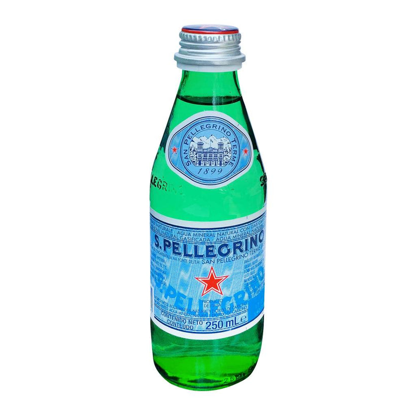 Agua Mineral Gasificada S. Pellegrino 24 pzas 250 ml