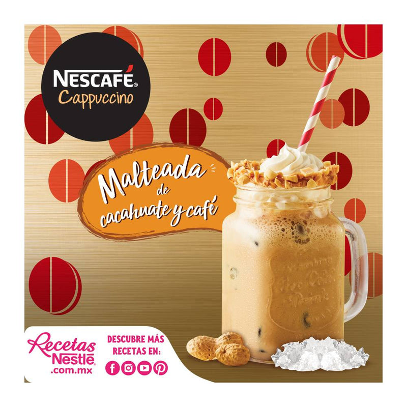 Mezcla en Polvo para Preparar Café Nescafé Cappuccino Stick 24 sobres de 20 g c/u