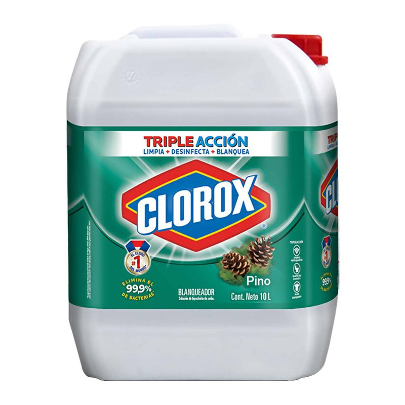 Blanqueador Líquido Clorox Pino 10 l