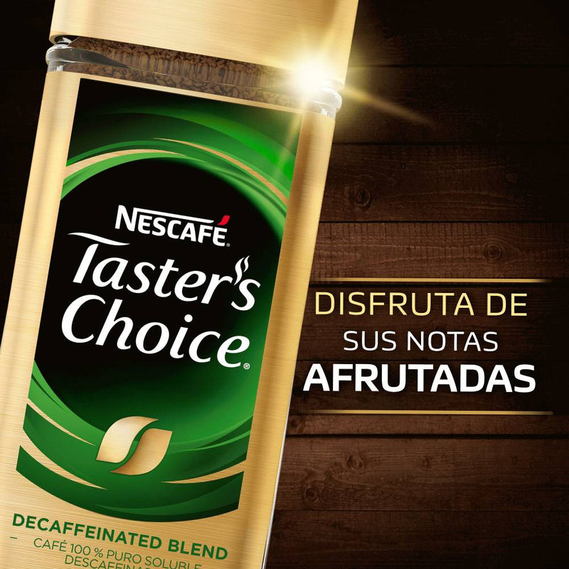 Café Soluble Taster's Choice Nescafé Descafeinado 250 g