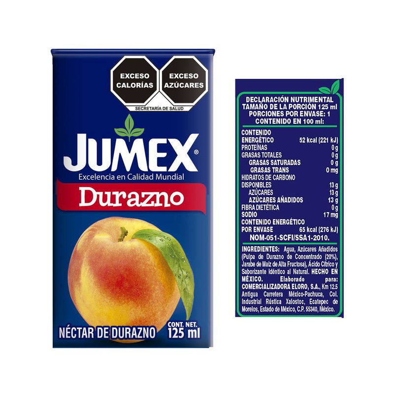 Jugo de Frutas Jumex Mini 50 pzas de 125 ml
