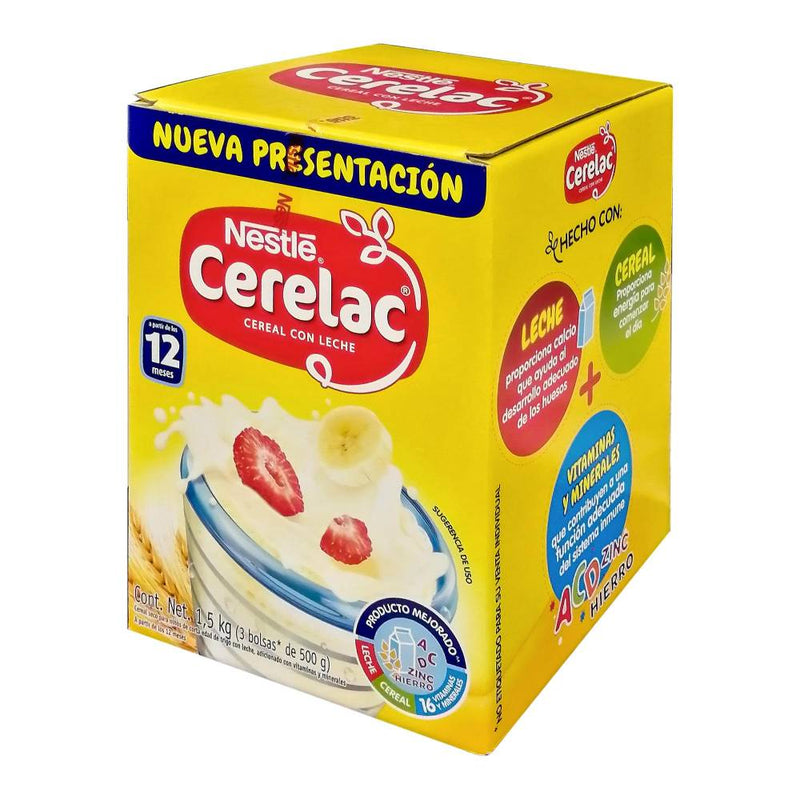 Cereal para Niños Cerelac Trigo con Leche 1.5 kg