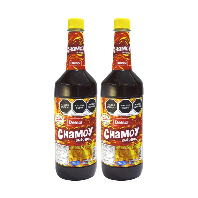 Chamoy Líquido Del Sol 2 pzas de 1 l c/u