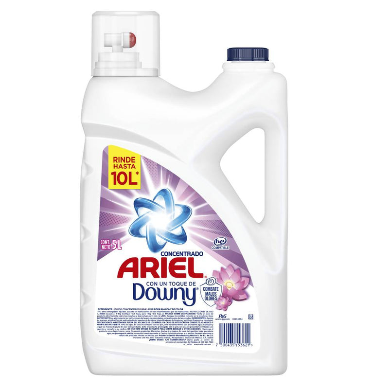 Detergente Líquido Ariel Toque de Downy 5 l