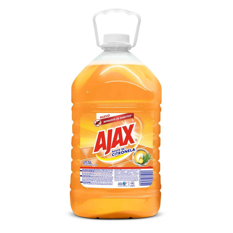Limpiador Multiusos Ajax Citronela 5 l